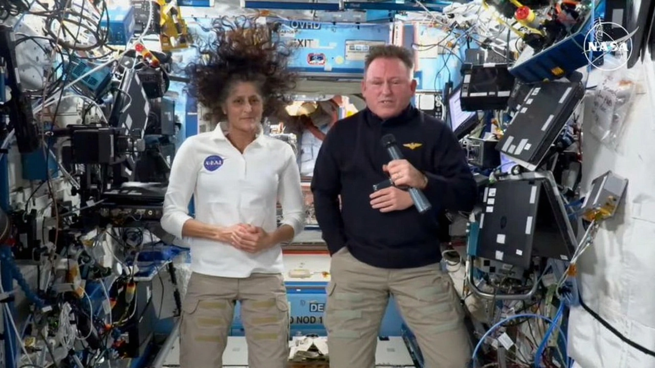 Astronautas votam do espaço em 2024: Wilmore e Williams elegerão presidente da Estação Espacial